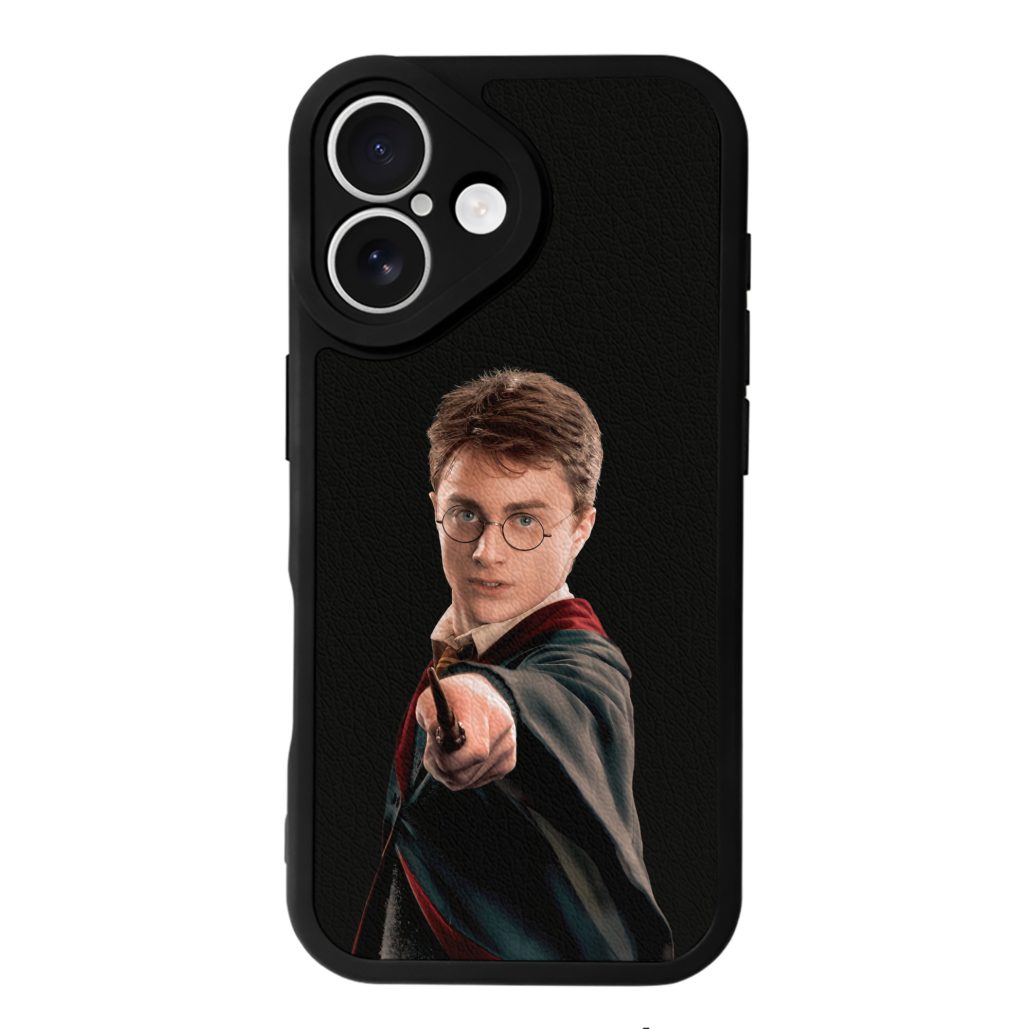 （画像用） Harry Potter ハリー・ポッターシリーズ 【iPhone 16シリーズ対応】シリコンスマホケース（レザー調） 材質：シリコン
